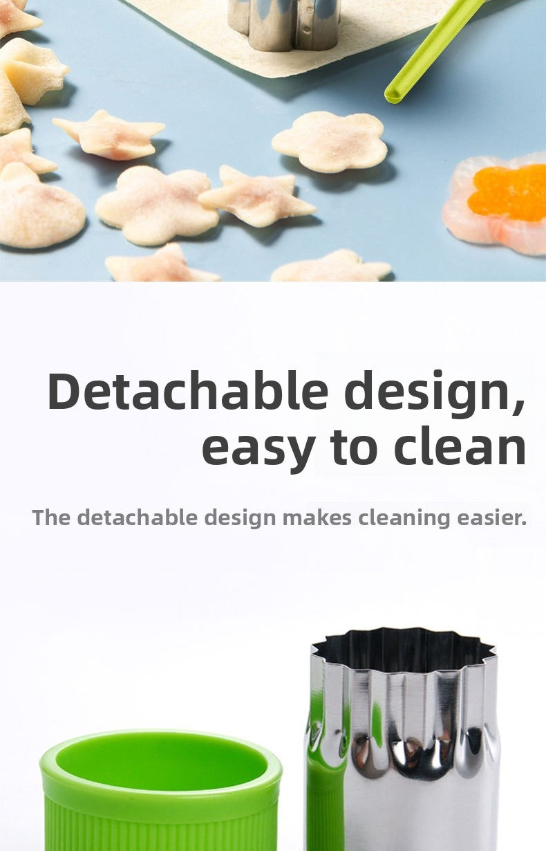 Cartoon Vegetable And Fruit Cookie Cutter Bakeware Made Of Durable 304 Stainless Steel