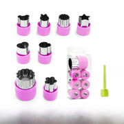 8-piece Set (purple)