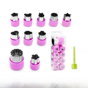 10-piece Set (purple)