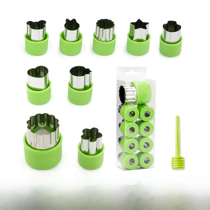 Cartoon Vegetable And Fruit Cookie Cutter Bakeware Made Of Durable 304 Stainless Steel