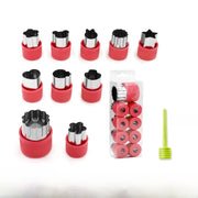 10-piece Set (red)