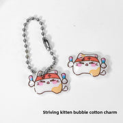 Struggle Kitten Bubble Foam Small Pendant 1 Piece