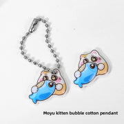 Moyu Little Cat Bubble Foam Small Pendant 1 Piece