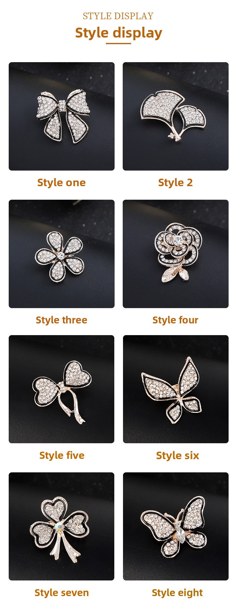Butterfly Pin Brooch, Elegant Accessory Featuring Delicate Butterfly Design
