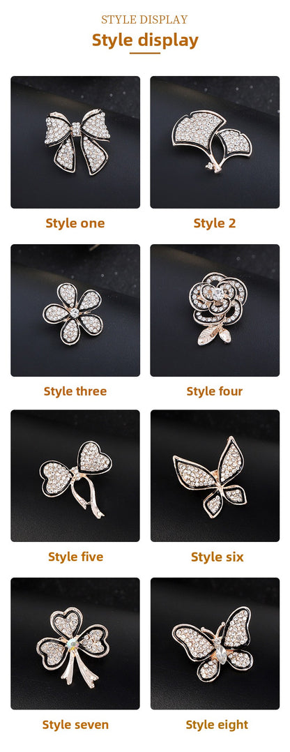 Butterfly Pin Brooch, Elegant Accessory Featuring Delicate Butterfly Design