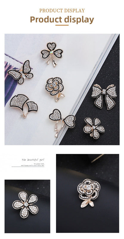 Butterfly Pin Brooch, Elegant Accessory Featuring Delicate Butterfly Design