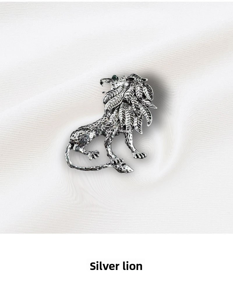 Pin Brooches Made Of Durable Alloy, Stylish And Elegant Jewelry Accessories