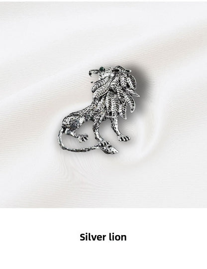 Pin Brooches Made Of Durable Alloy, Stylish And Elegant Jewelry Accessories