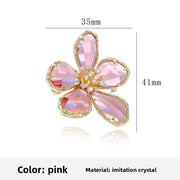 Gold Powder Crystal Flower