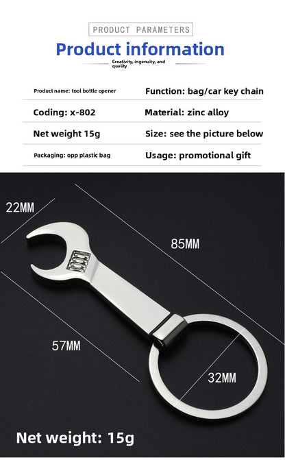 Zinc Alloy Keychain Featuring Durable Construction For Everyday Use