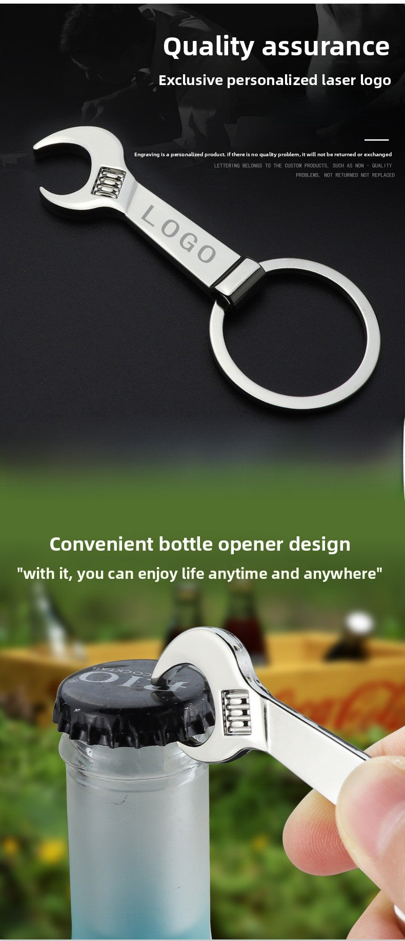 Zinc Alloy Keychain Featuring Durable Construction For Everyday Use