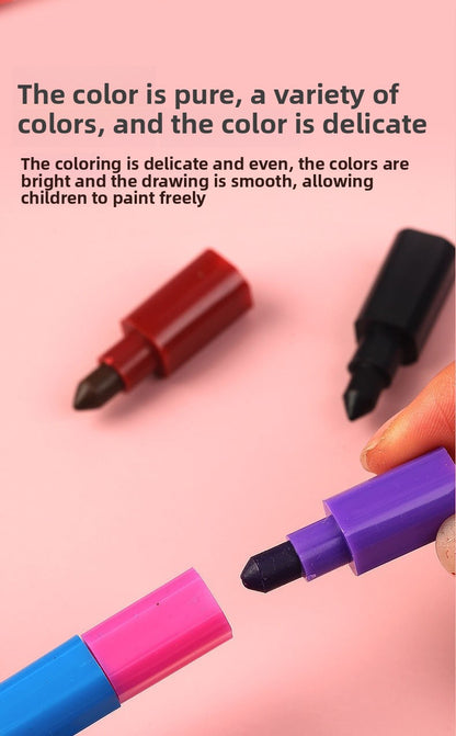 Graffiti Crayon In Plastic Material, 1 Piece For Creative Drawing And Coloring