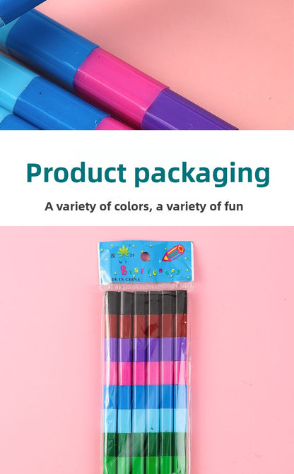 Graffiti Crayon In Plastic Material, 1 Piece For Creative Drawing And Coloring