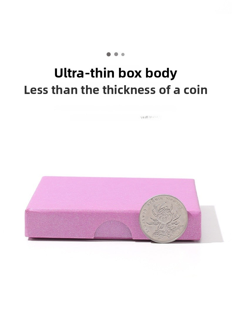 1 Piece Synthetic Jewelry Box In White Featuring Love Charms Design For Elegant Jewelry Storage