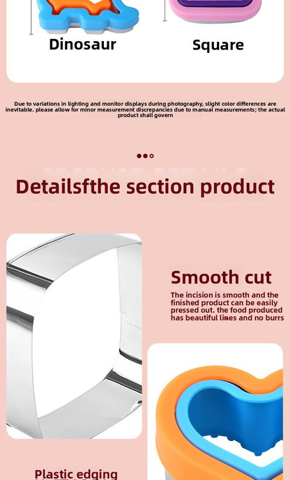 Cartoon Bakeware Made Of Durable 304 Stainless Steel For Kitchen Use