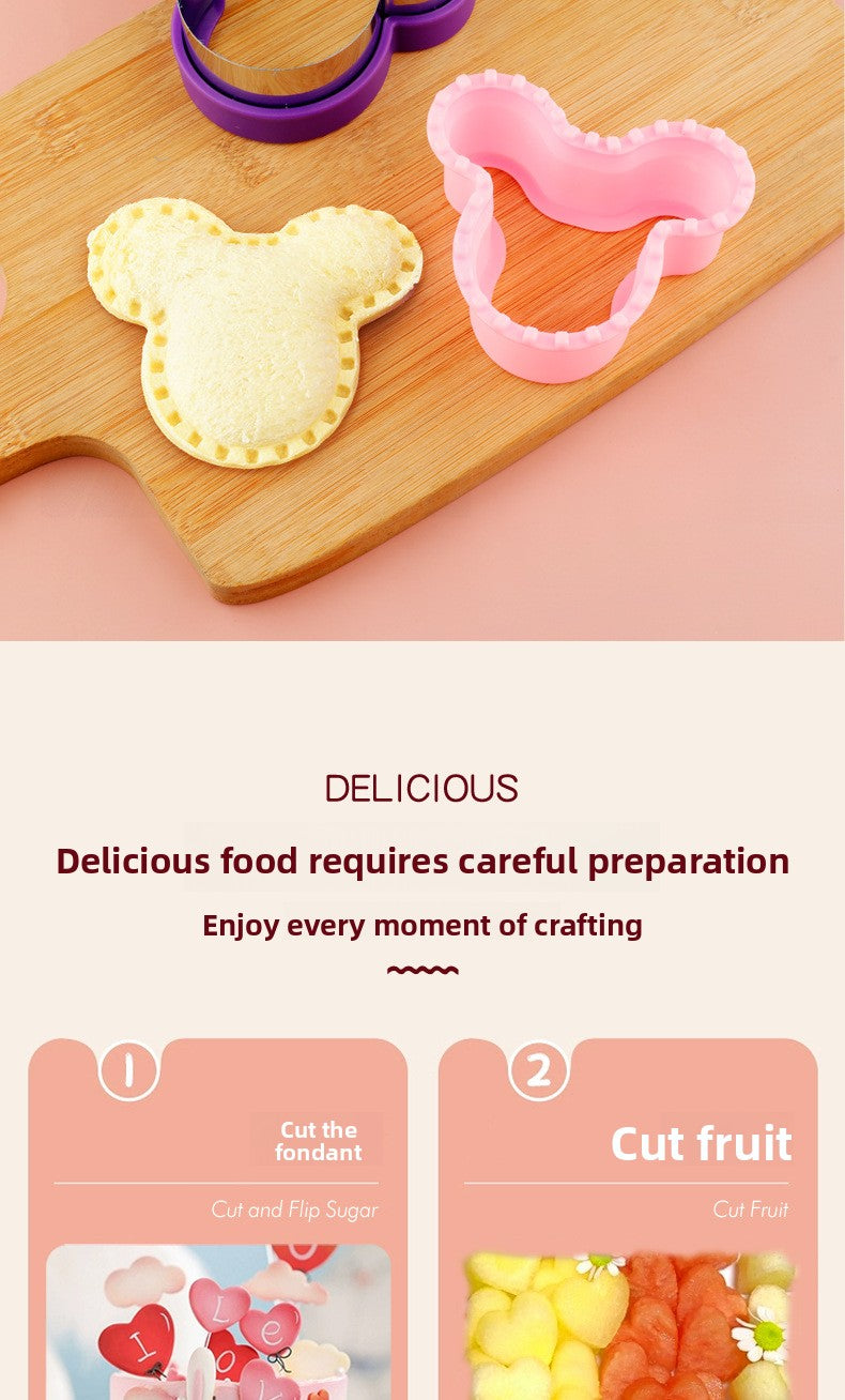 Cartoon Bakeware Made Of Durable 304 Stainless Steel For Kitchen Use