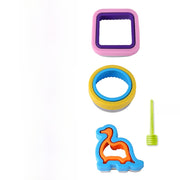 Sandwich Cutter Set of Six (Mickey + Dinosaur + Star + Heart + Square + Circle)