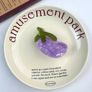 Eggplant Length 8.5cm Width 4.5cm 29 Grams