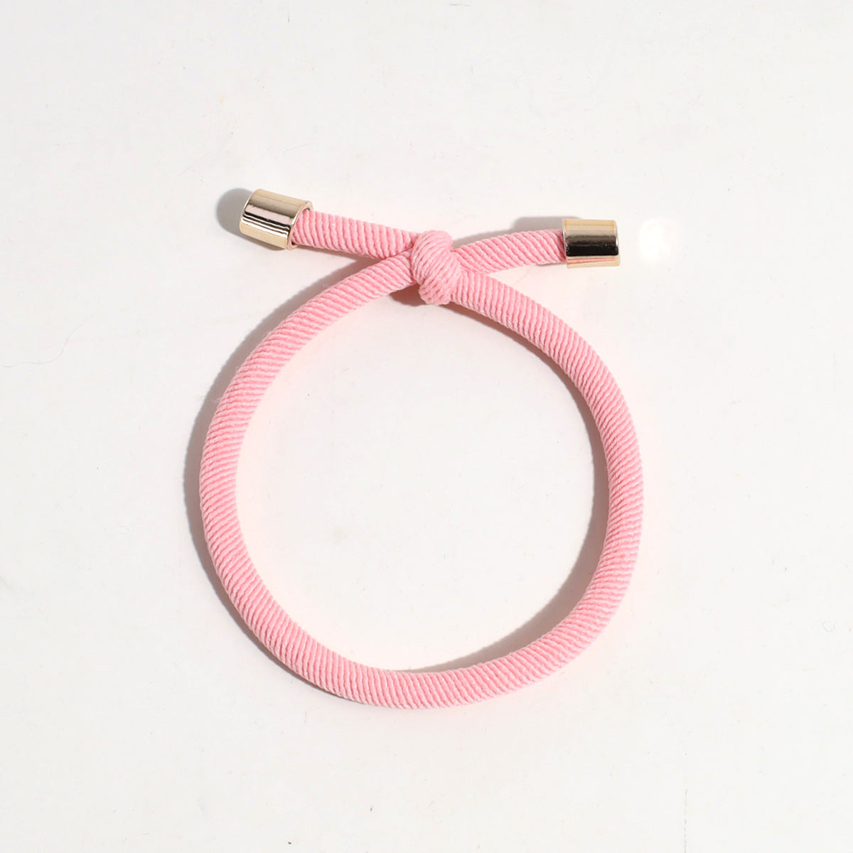 Simple Style Hair Tie For Women In Pink, Comfortable And Durable Hair Accessory