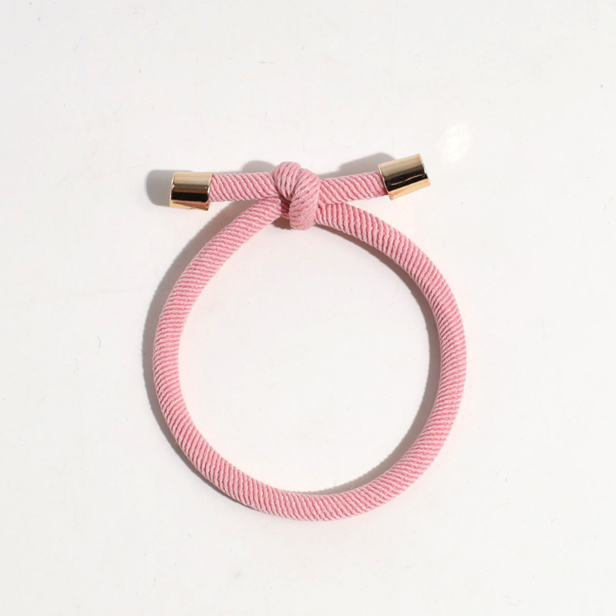 Simple Style Hair Tie For Women In Pink, Comfortable And Durable Hair Accessory