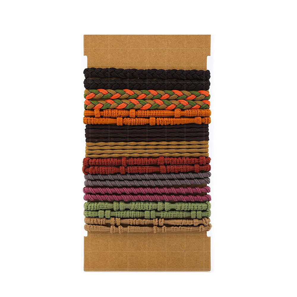 Bohemian Twist Hair Tie For Women, 10 PCS Package Hair Accessories