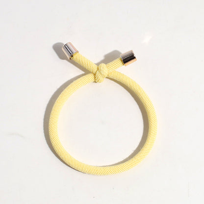Simple Style Hair Tie For Women In Pink, Comfortable And Durable Hair Accessory