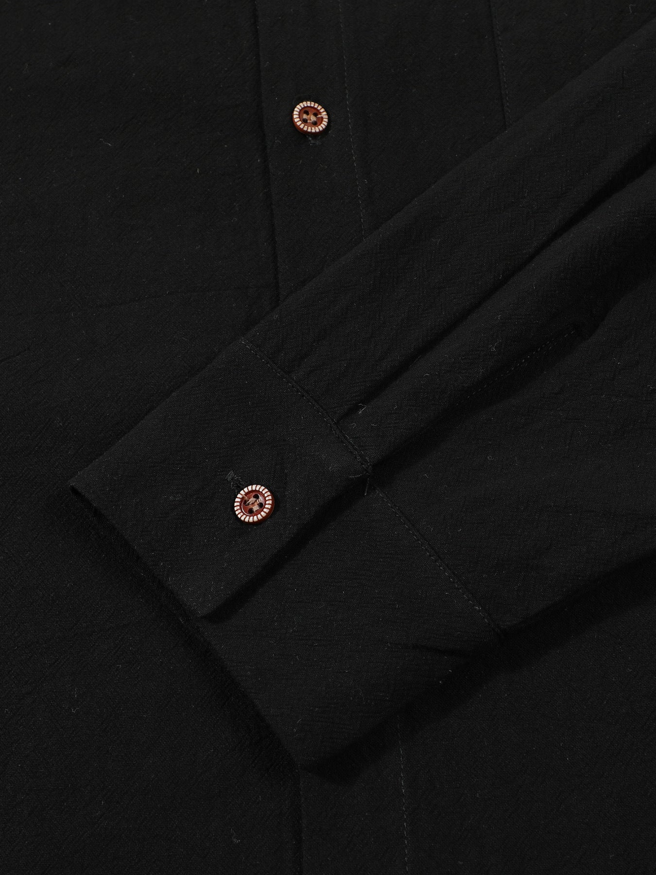 Solid Color Linen Long Sleeve Casual Blouse For Men With Hooded Design