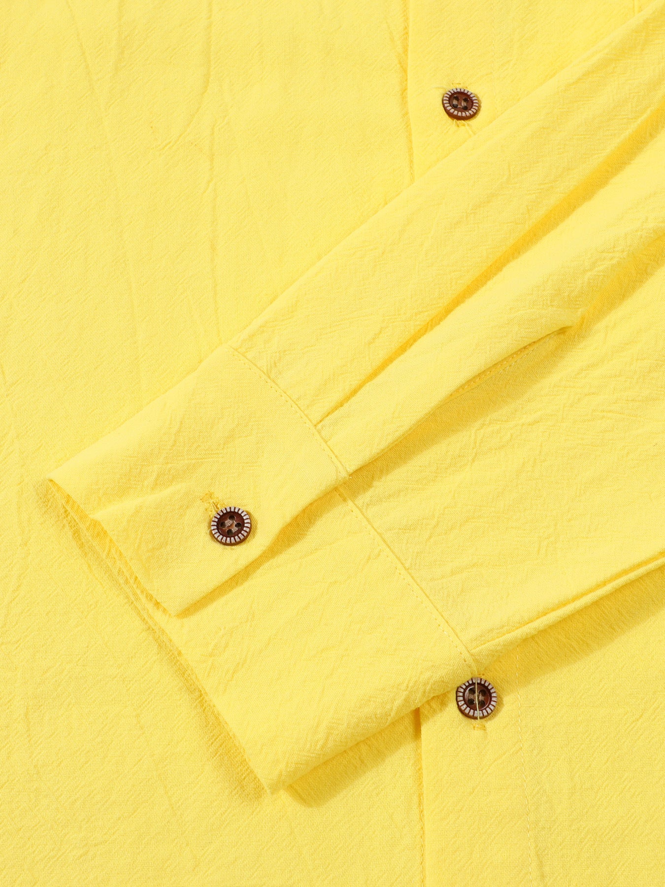 Solid Color Linen Long Sleeve Casual Blouse For Men With Hooded Design