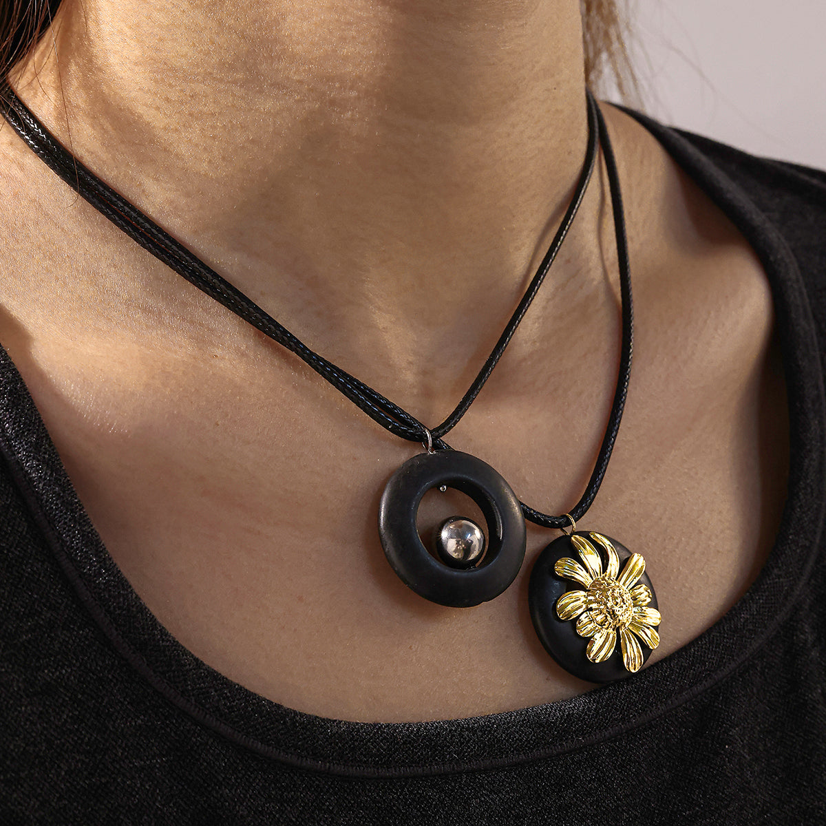 Geometric Earrings For Women, 304 Stainless Steel With 18K Gold Plated Finish And Natural Stone Inlay
