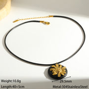 Gold Flower Necklace