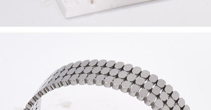 For Bangle Made Of Titanium Steel In Golden Color