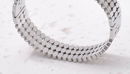For Bangle Made Of Titanium Steel In Golden Color