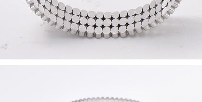For Bangle Made Of Titanium Steel In Golden Color
