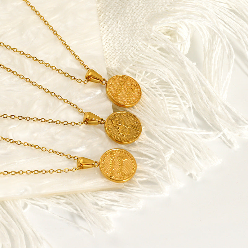 For Necklace Made Of Durable Titanium Steel In Steel Color