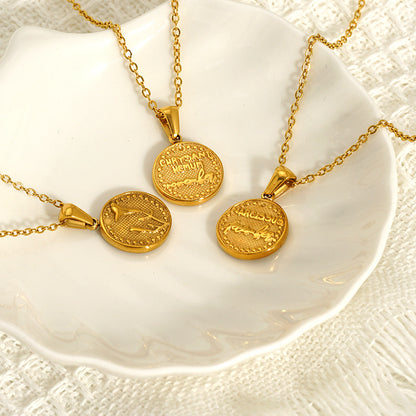 For Necklace Made Of Durable Titanium Steel In Steel Color