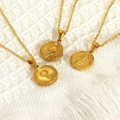 For Necklace Made Of Durable Titanium Steel In Steel Color