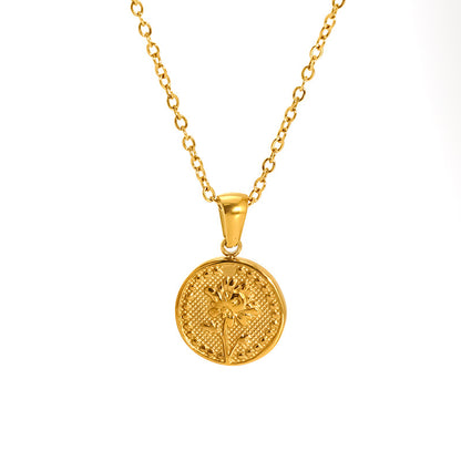 For Necklace Made Of Durable Titanium Steel In Steel Color