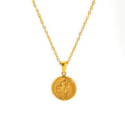 SP599G-8 Moon Calendula (Cross Chain)