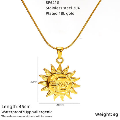 For Gold Necklace Made Of Durable Stainless Steel