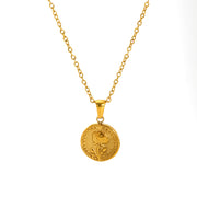 SP599G-12 Month Rose (Cross Chain)