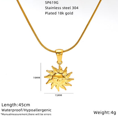 For Gold Necklace Made Of Durable Stainless Steel