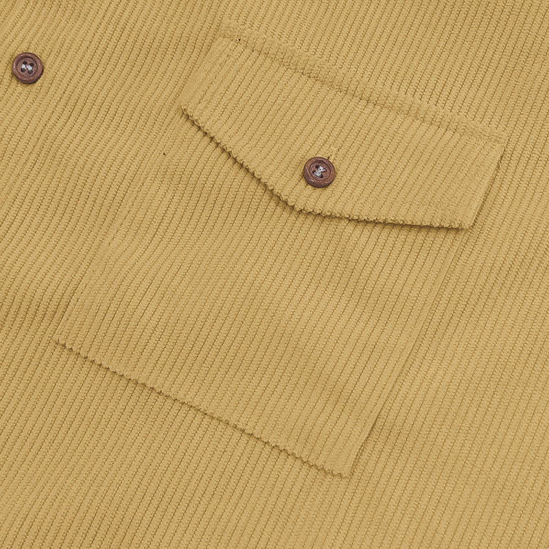 Solid Color Casual Short Sleeve Polyester Blouse With Lapel For Men