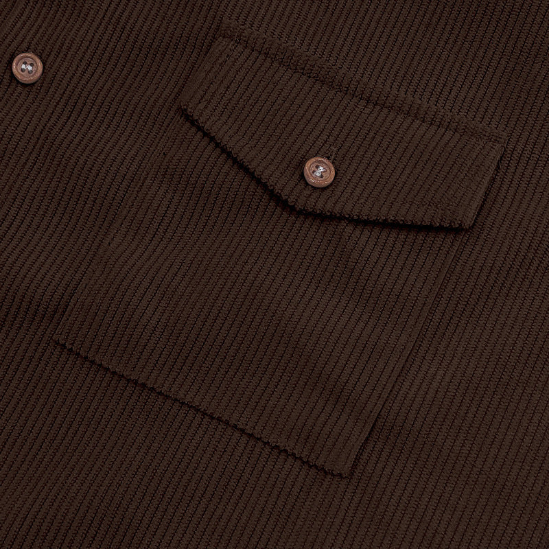 Solid Color Casual Short Sleeve Polyester Blouse With Lapel For Men