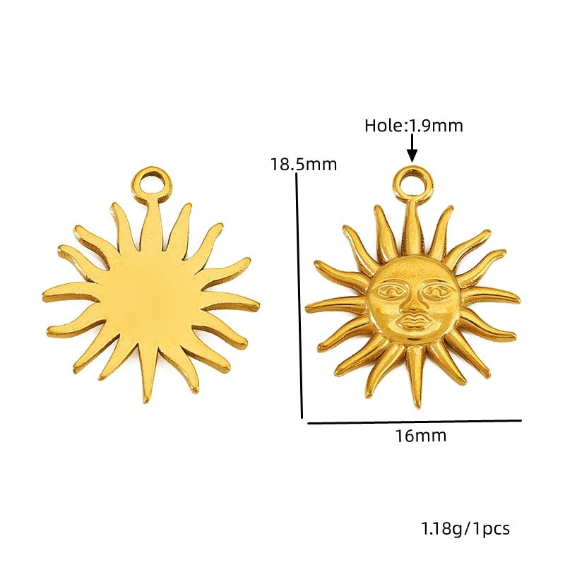 Eagle Jewelry Accessory In 18K Real Gold Plated 304 Stainless Steel Featuring Electroplated Craftsmanship, Golden