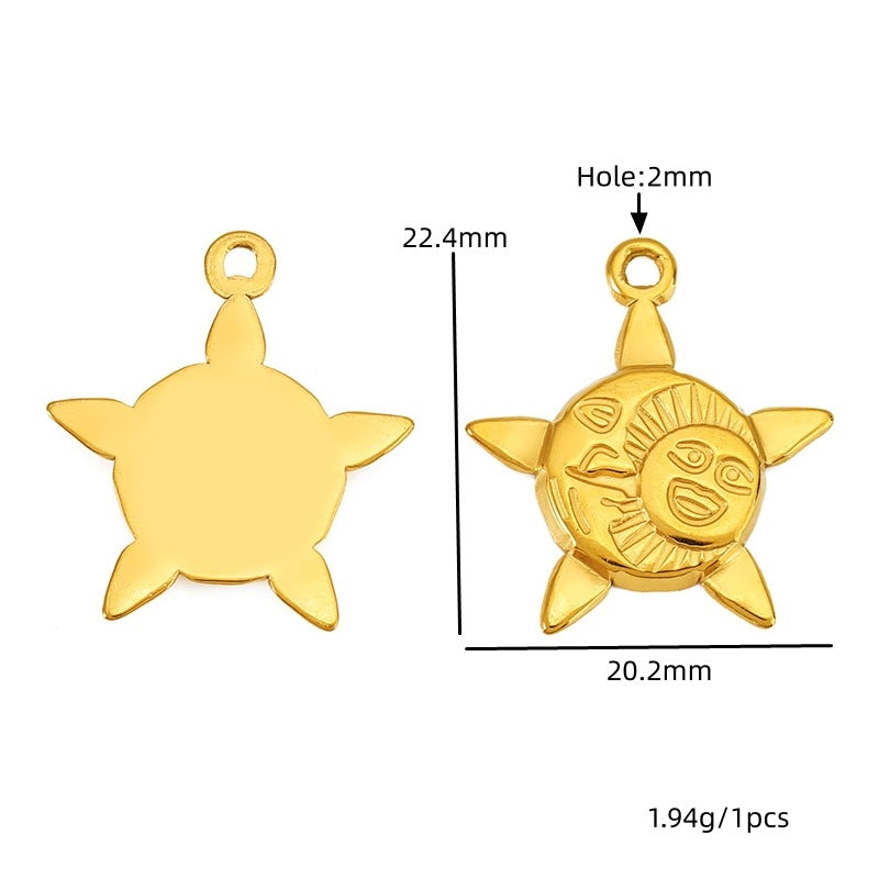 Eagle Jewelry Accessory In 18K Real Gold Plated 304 Stainless Steel Featuring Electroplated Craftsmanship, Golden