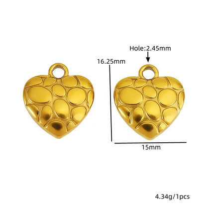 Devil's Eye Pendant In Titanium Steel With 18K Real Gold Plated Finish, Featuring Love Charms, Available In Golden