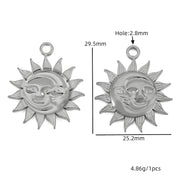 Steel Color Embrace the Moon and Sun