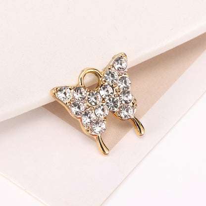 Golden Alloy Notes Love Charms Jewelry Accessories