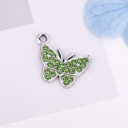 Butterfly Love Charms Jewelry Accessories In Alloy Featuring Elegant Colour Design