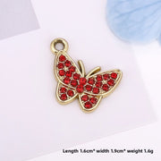 Big Red Butterfly Gold